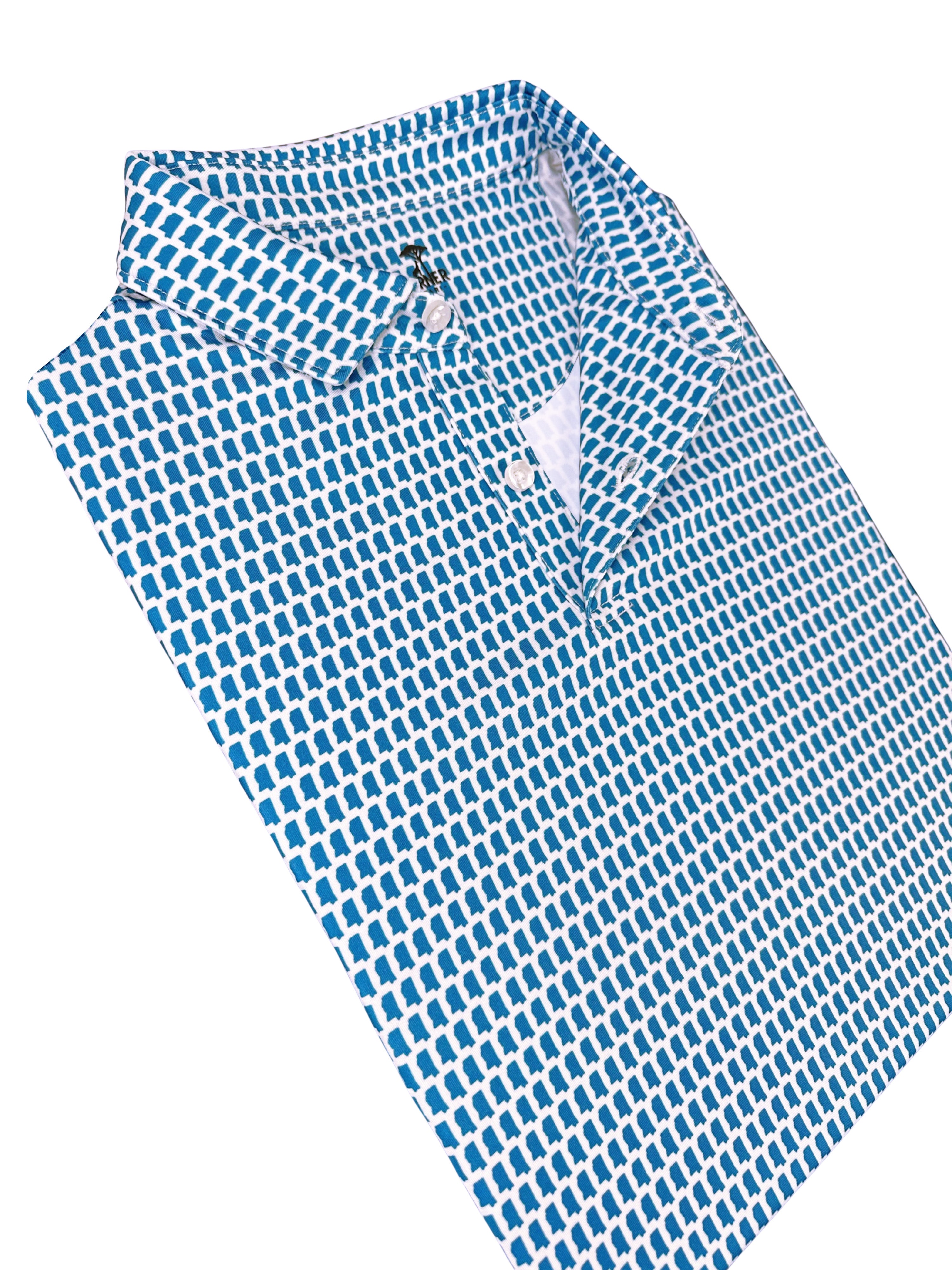 Mississippi Blue Print Polo